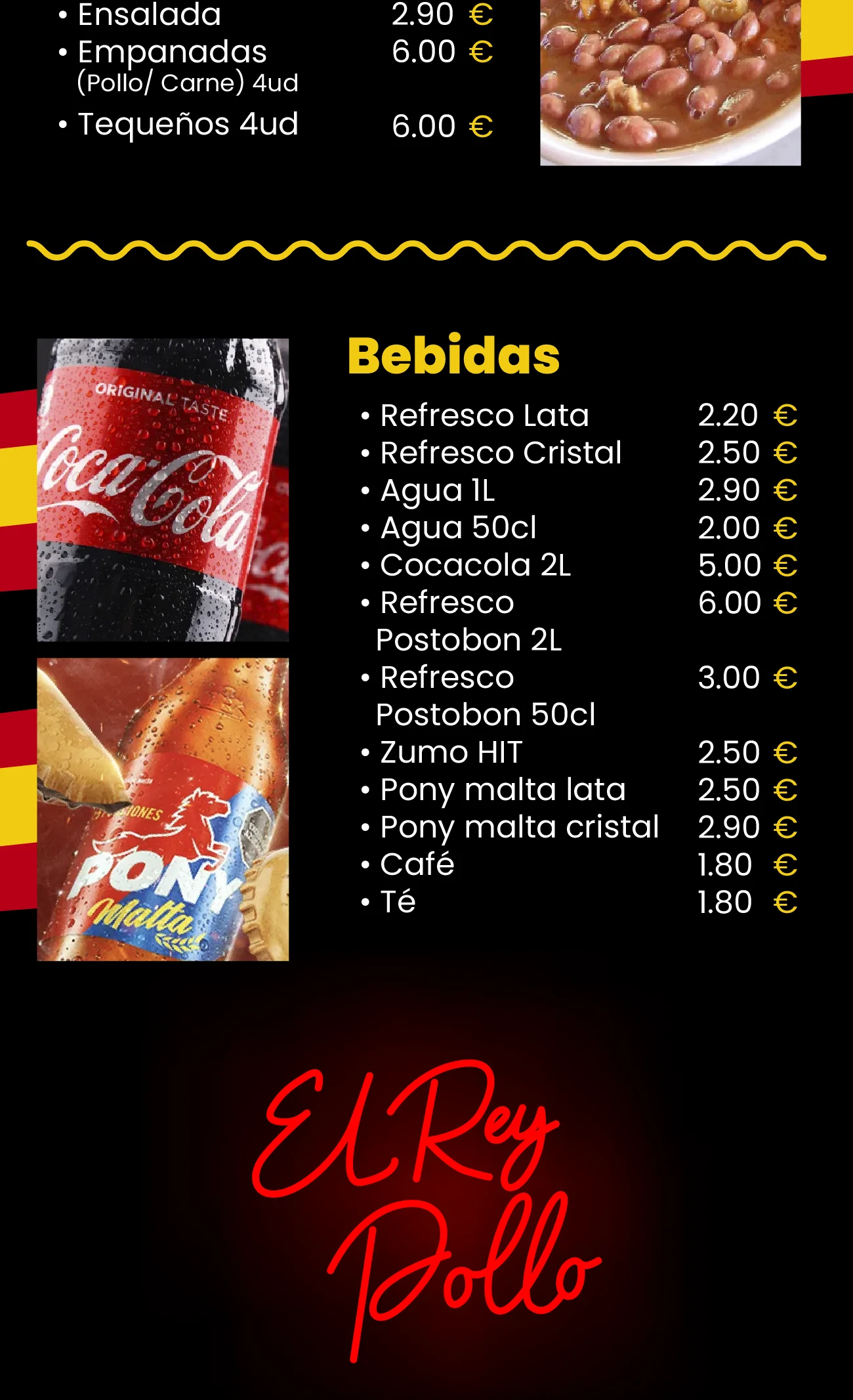 Carta El Rey Pollo